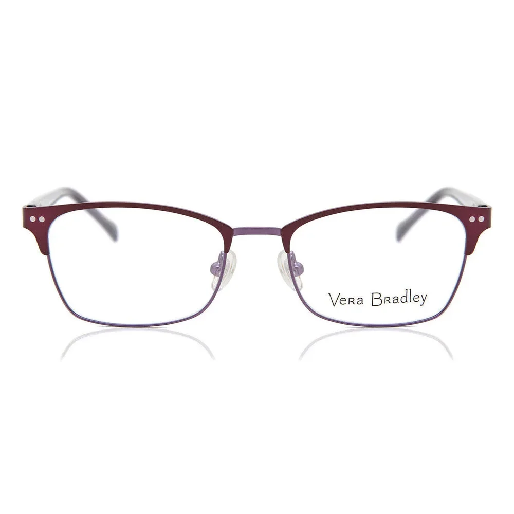 NWT Vera Bradley Sparrow Raspberry Medallion 4716 47mm New Eyeglasses